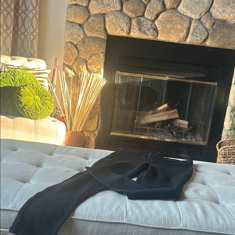 Theory Black Leggings Pant Size Large